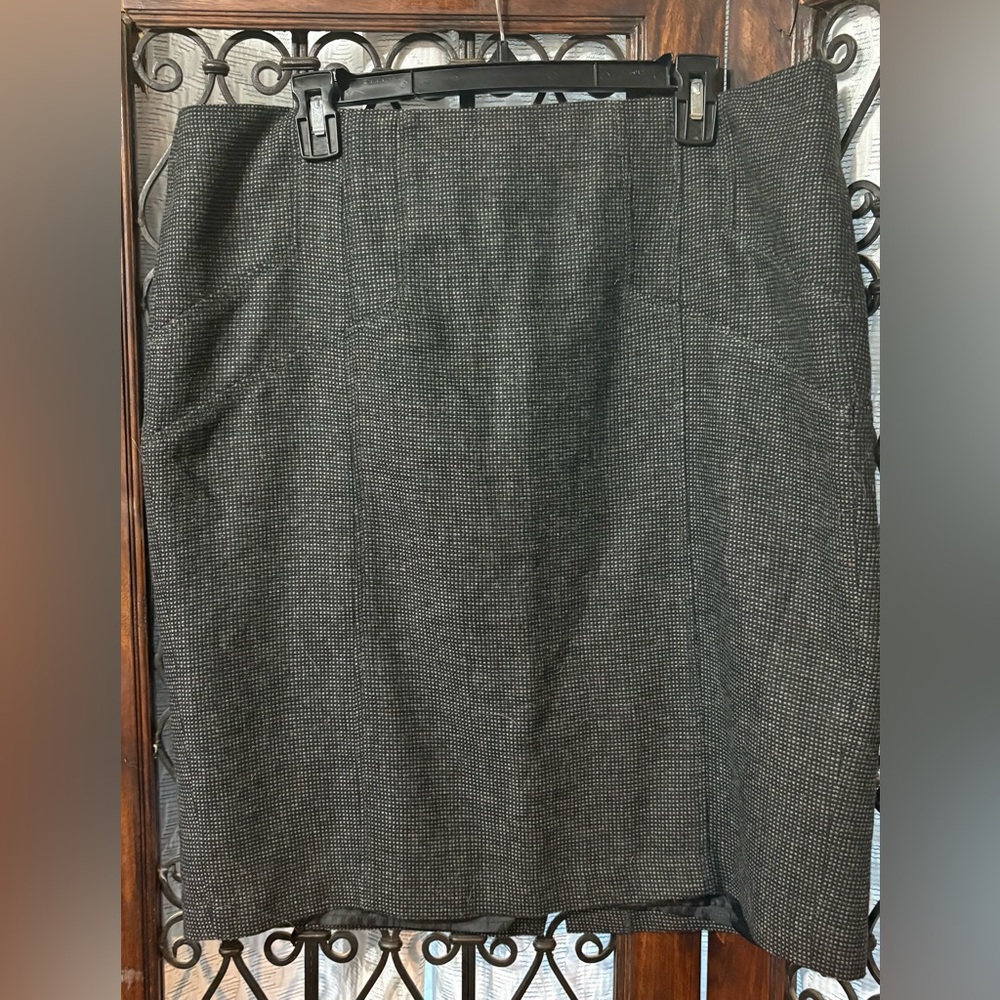 Dalia Collection Graphite Midi Skirt